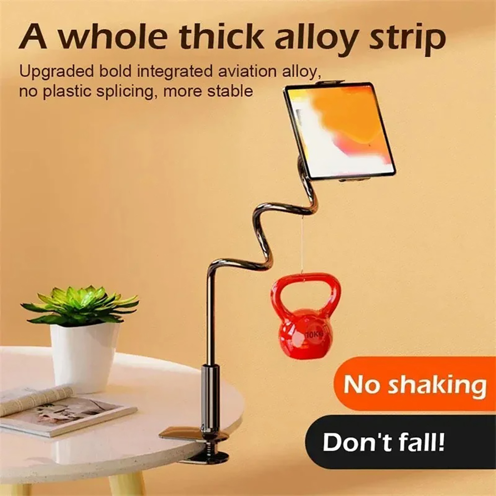 Desk Cable Clip - 360° drehbarer Handyhalter mit flexiblem langem