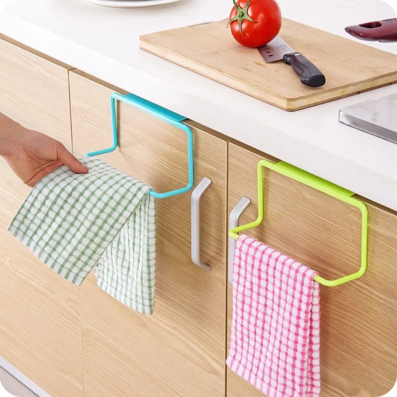 Tech Accessories Organizer - 1PC Kunststoff Hängen Halter Handtuch Rack