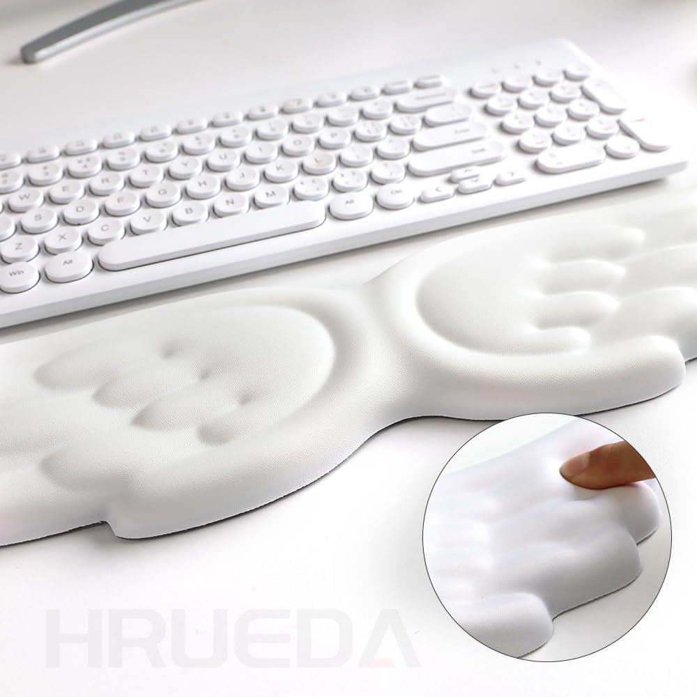 Keyboard Wrist Pad Leather - Mechanische Tastatur, Maus, Handballenauflage, Computertastatur, Laptop,