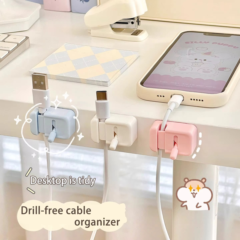 Desk Cable Clip - Kabelmanagement-Clip für den Schreibtisch - Einfacher,