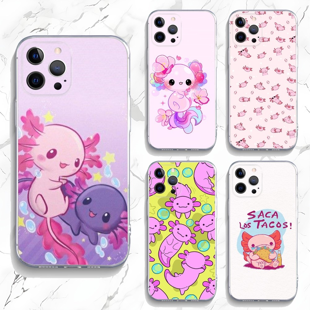 Tech Accessories Apple - Süße Axolotl Handy hülle für iPhone