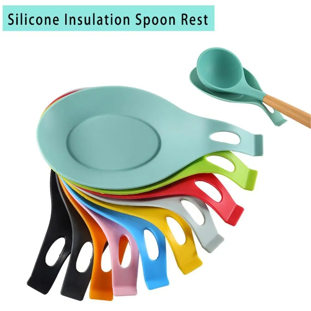 Tech Accessories Organizer - Silikon Wärmedämmung Löffel Utensil Halter Herd