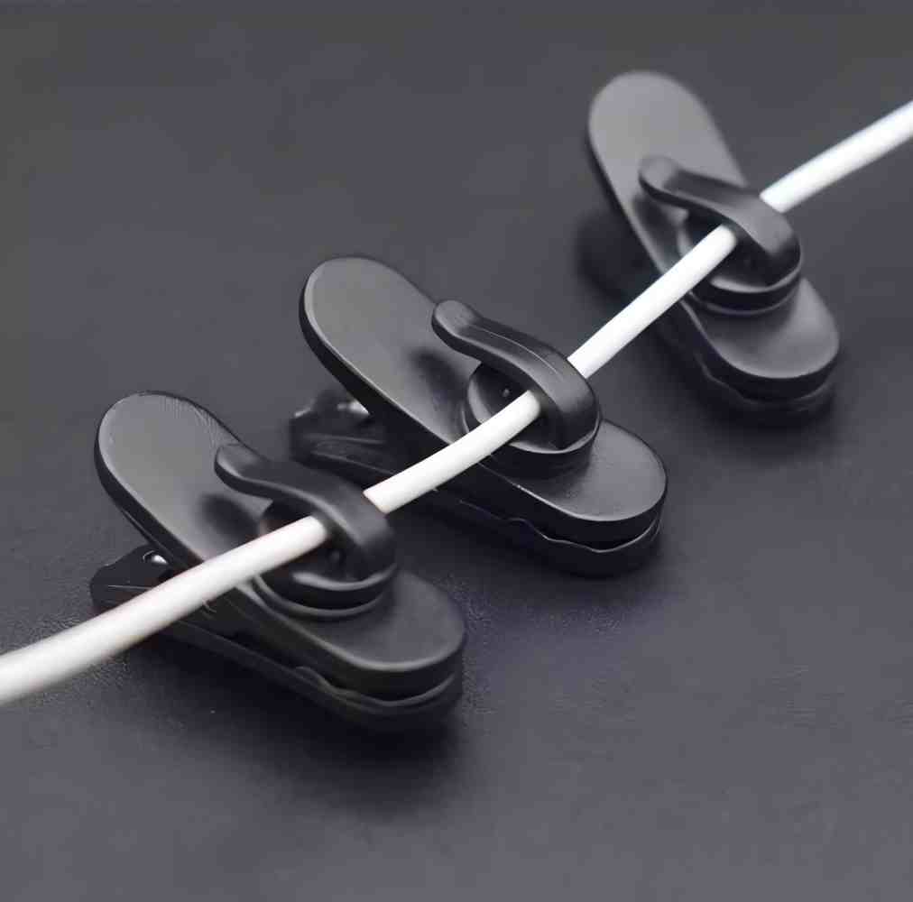 10 Stück rotierende Kopfhörerk – Desk Cable Clip Bewertung und Preis