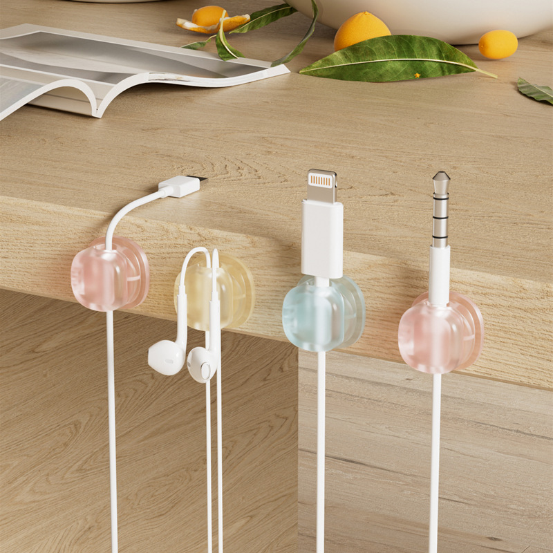 3 Transparente Farbige Magneti – Desk Cable Clip Bewertung und Preis