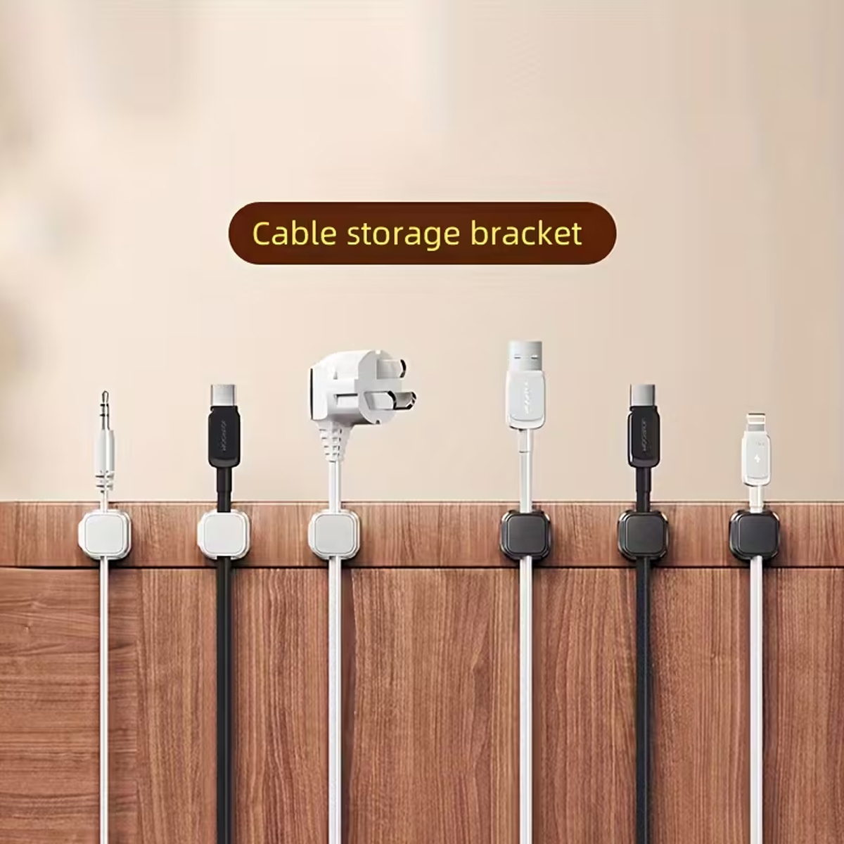 12/6-teiliges Kabel-Organizer- – Desk Cable Clip Bewertung und Preis