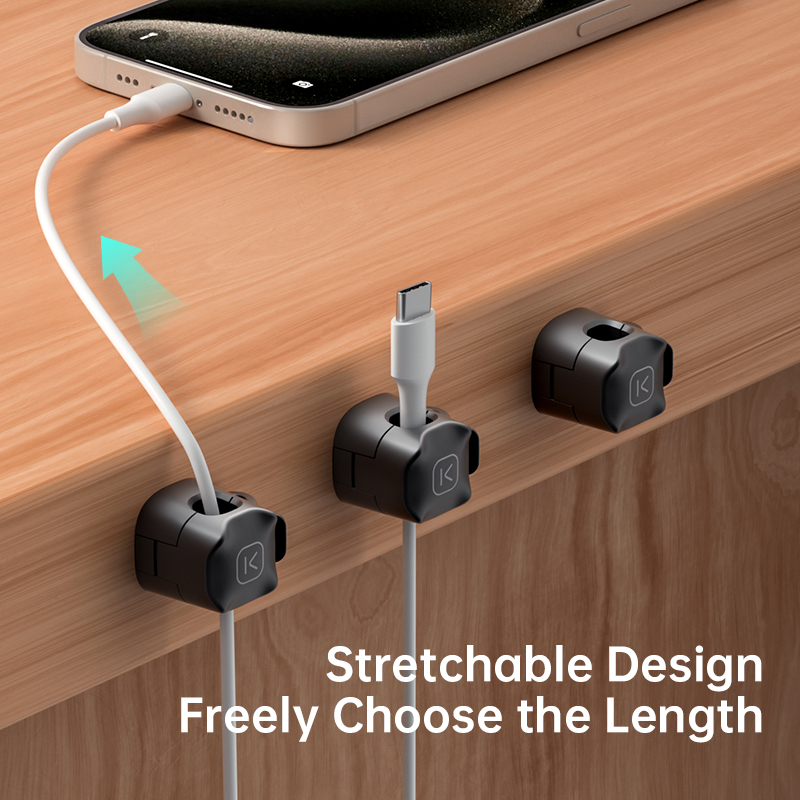 KUULAA 3/6 Stück Kabelklemmen, – Desk Cable Clip Bewertung und Preis