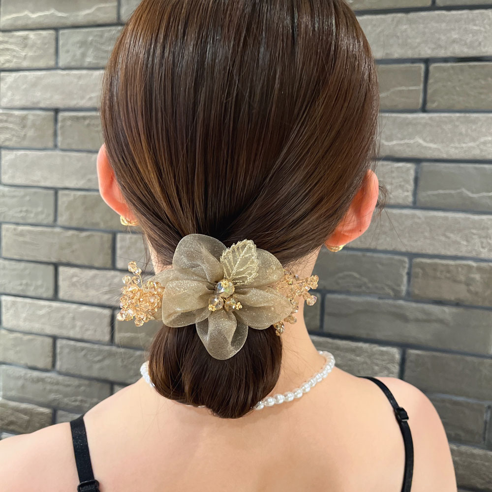 Blumen-Haargummis, modische un – Hi Tech Accessories Bewertung und Preis