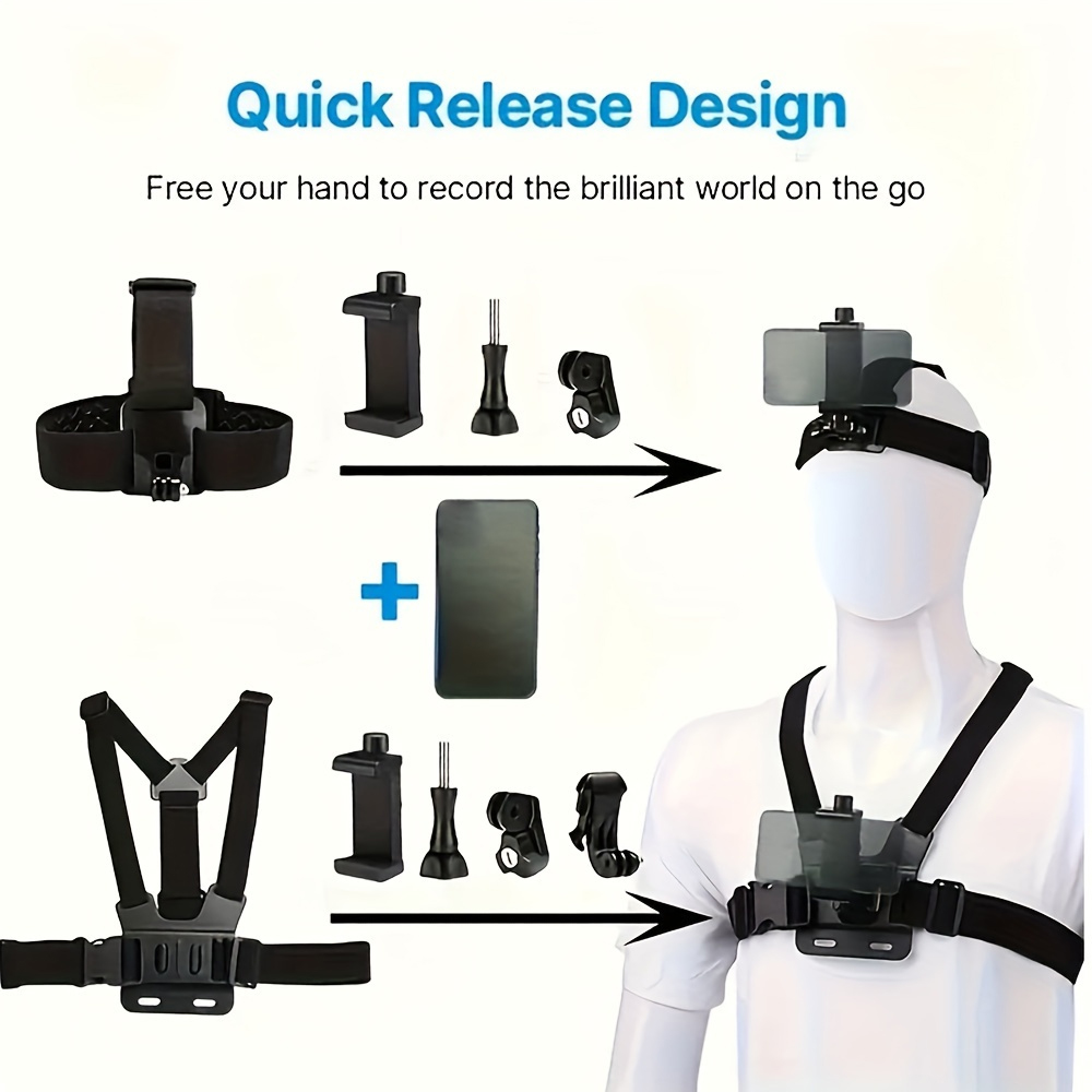 Handy-Kopf- und Brustgurt-Halt – Mobile Tech Accessories Bewertung und Preis