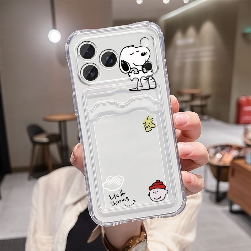 Anime Snoopy Weiche Kartenfach – Mobile Tech Accessories Bewertung und Preis