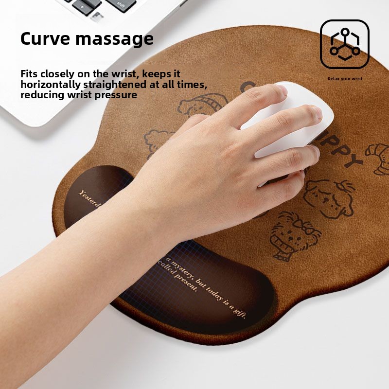 Cartoon Nette Maus Pad Welpen  – Keyboard Wrist Pad Leather Bewertung und Preis