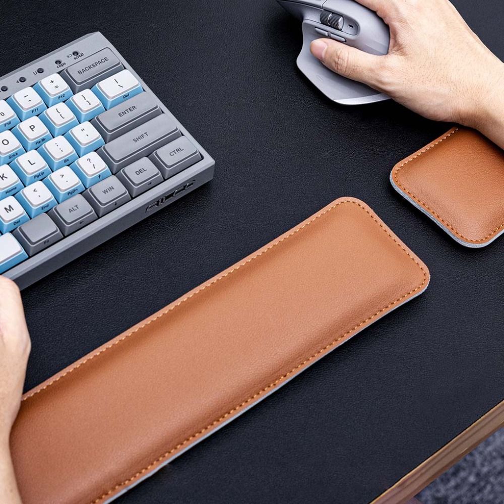 Tragbares Leder-Mauspad, doppe – Keyboard Wrist Pad Leather Bewertung und Preis