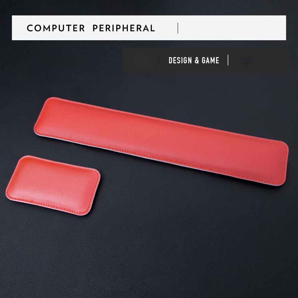 Tragbares Leder-Mauspad, doppe – Keyboard Wrist Pad Leather Bewertung und Preis