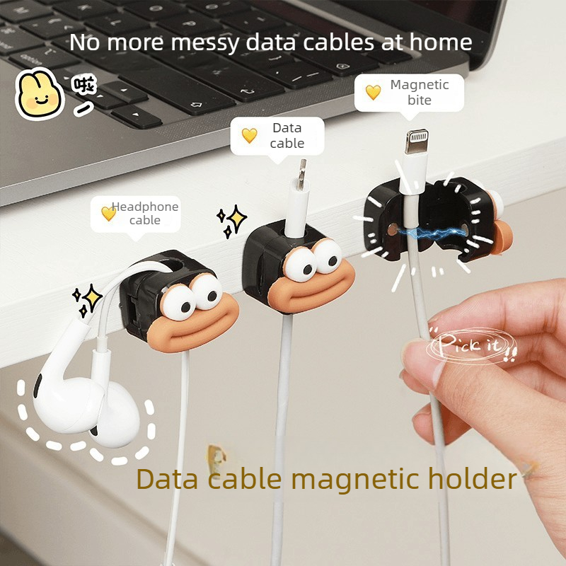 1/5/10 Stück Magnetische Kabel – Desk Cable Clip Bewertung und Preis