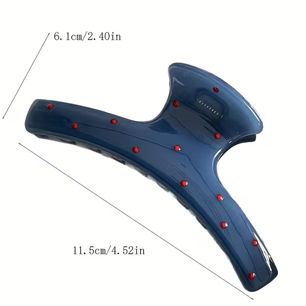 2 blaue, tropfenförmige Haarsp – Hi Tech Accessories Bewertung und Preis